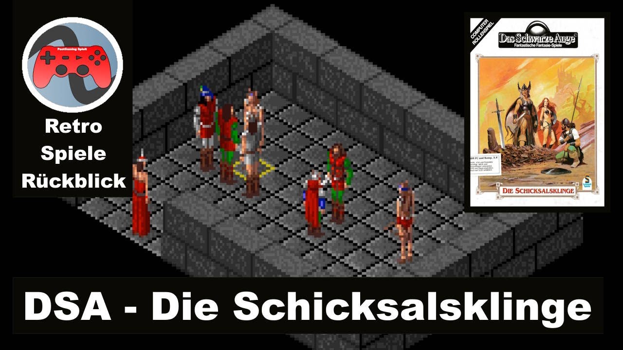 Das Schwarze Auge - Die Schicksalsklinge - DOS - Retro Spiele Rückblick  - (Reupload)