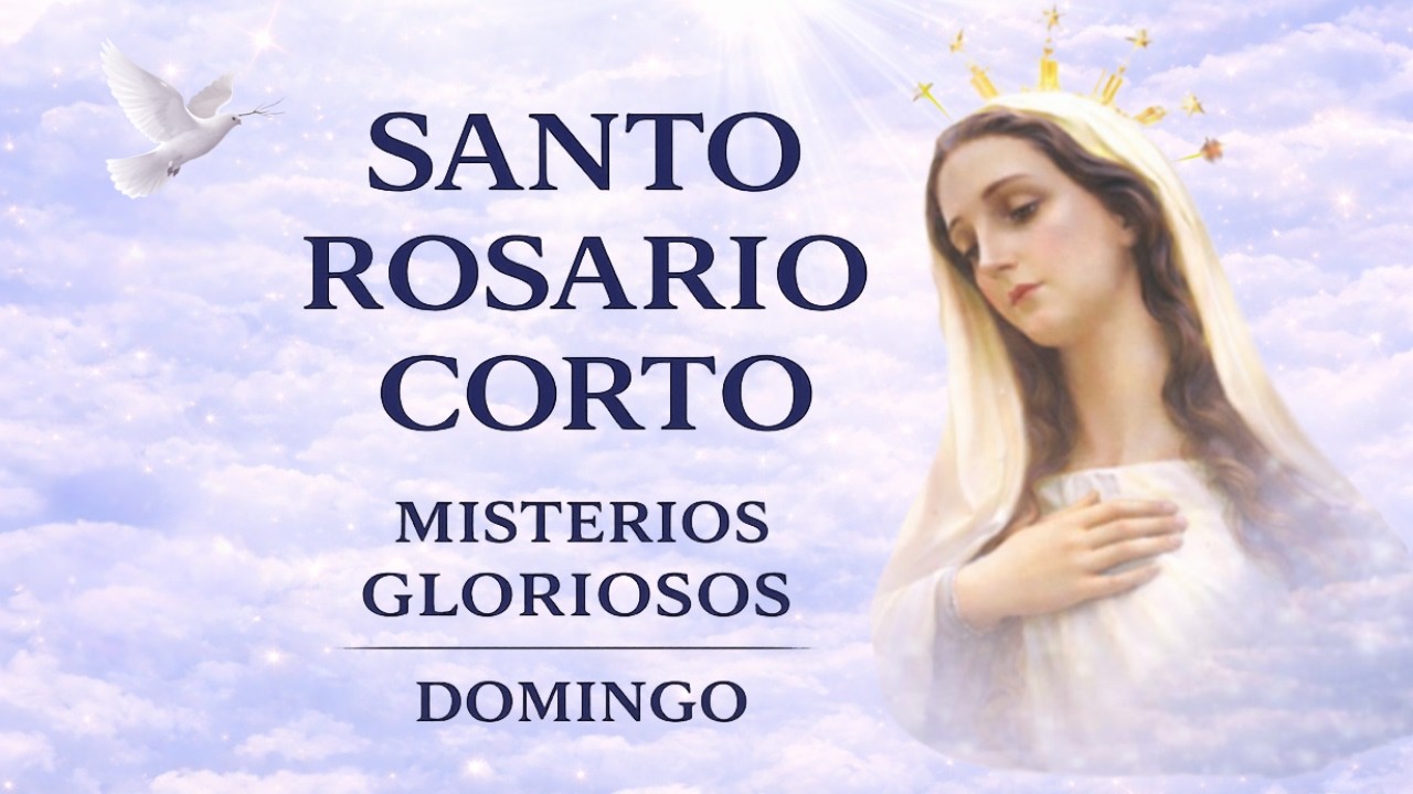 🌹 Santo Rosario de Hoy | Misterios Gloriosos | Domingo 15 Febrero 2026