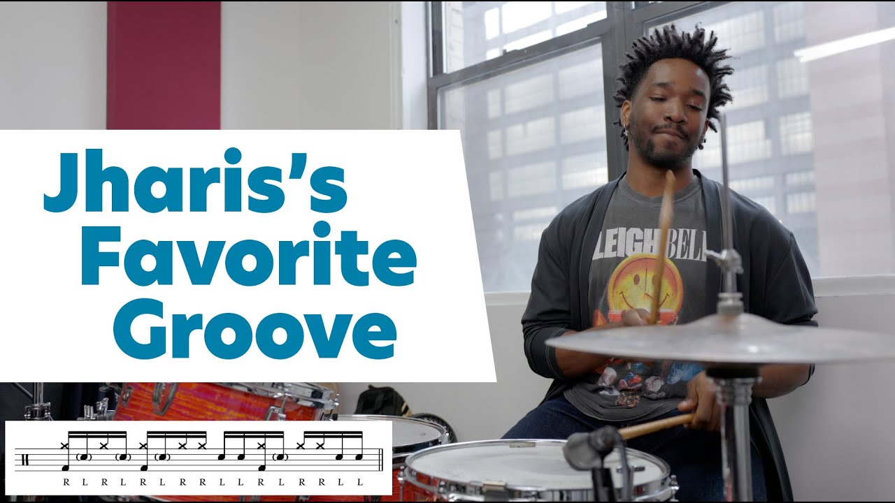 Jharis Yokley Teaches His Favorite Groove // Online Drum Lesson from JPBouvetMethod.com