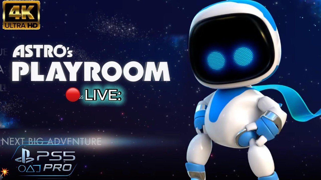 Astro PLAYROOM the amazing things in the PS5#live #gameplay #PS5