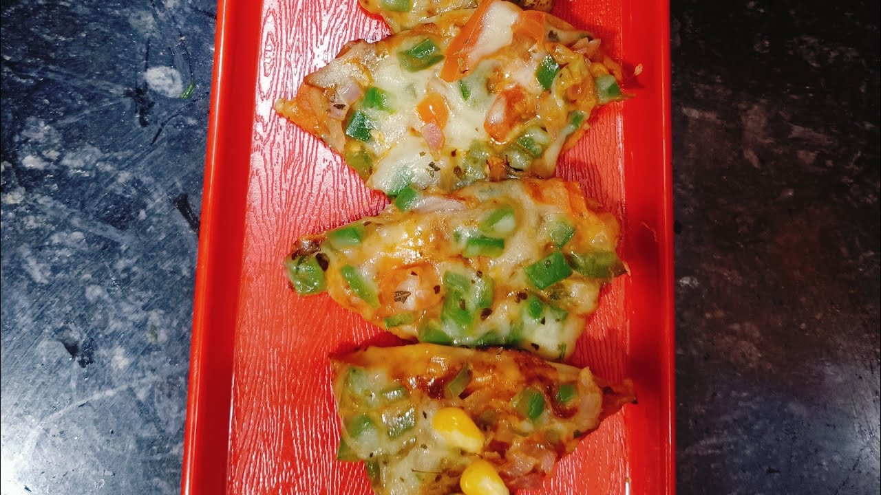 नो आटा नो मैदा आये बनाये आसान तरीके tasti और हेल्दी पिज्जा रेसिपी #shortvideo #food #foodclips 