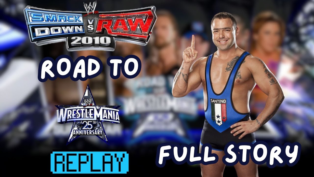 Created Superstar || Road To Wrestlemania REplays || WWE Smackdown vs RAW 2010 [FULL STORY]