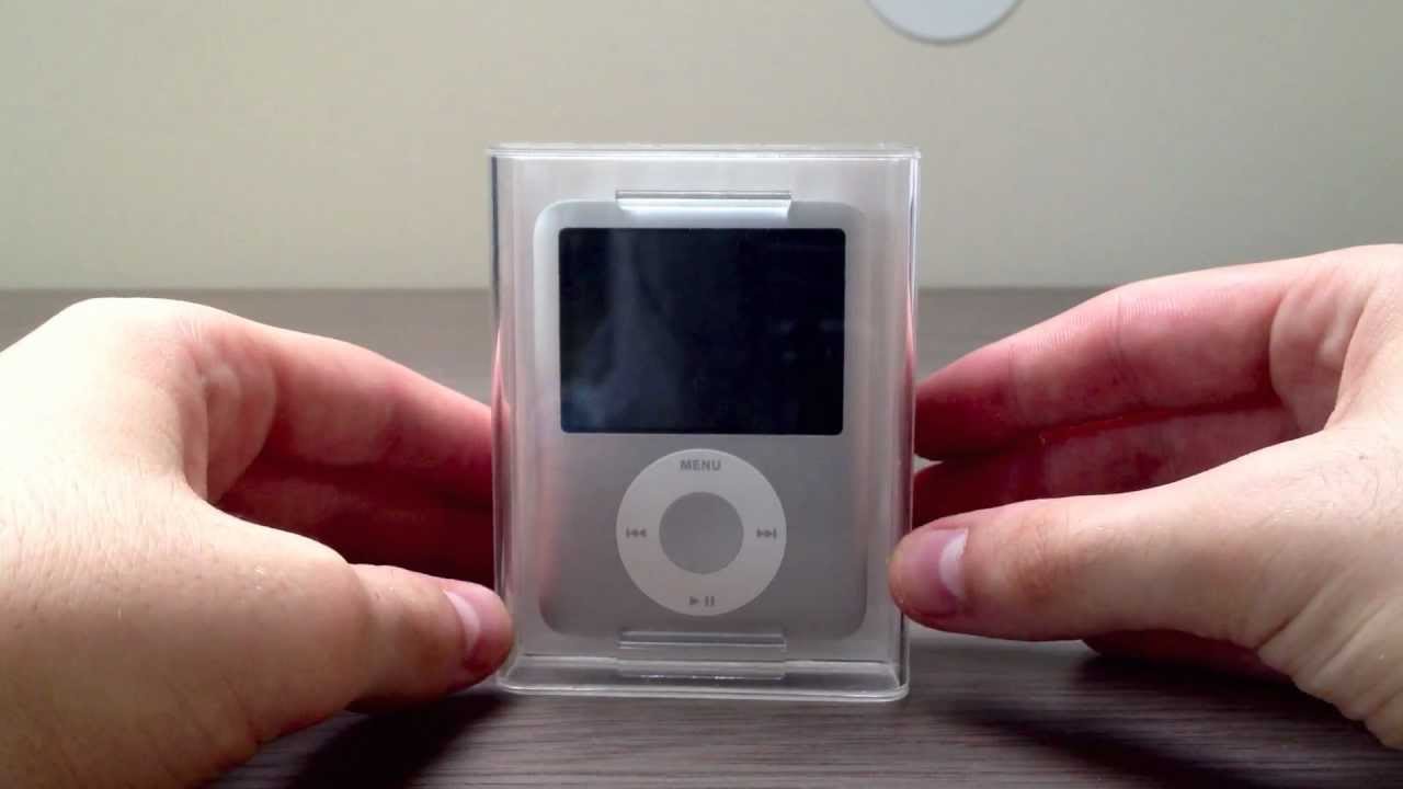 Apple iPod Nano 3rd generation: Unboxing