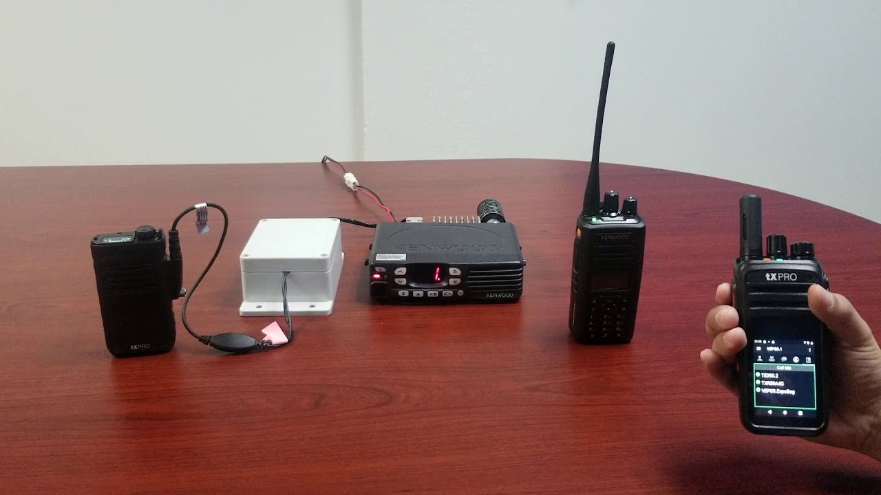 Conectar Radios KENWOOD/ICOM/MOTOROLA a NXRADIO (Celular, Radio 4G LTE)