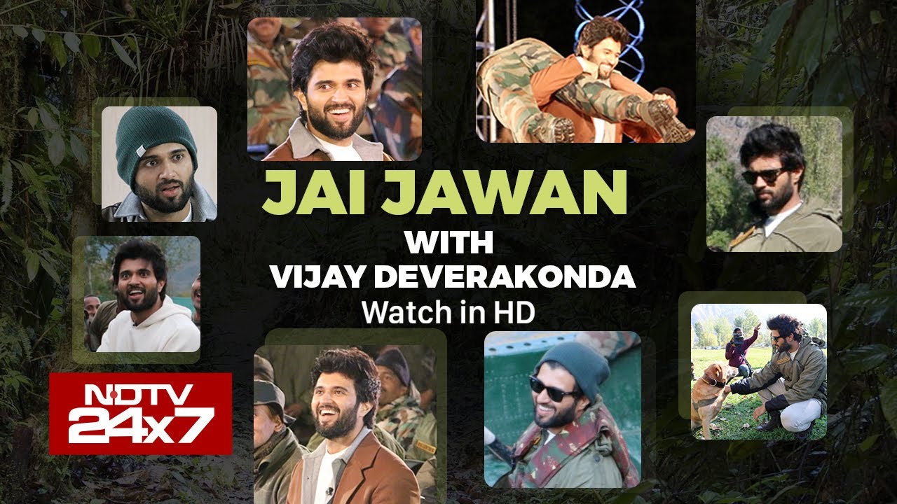 Jai Jawan With Vijay Deverakonda - Watch In HD | Diwali Special | NDTV EXCLUSIVE