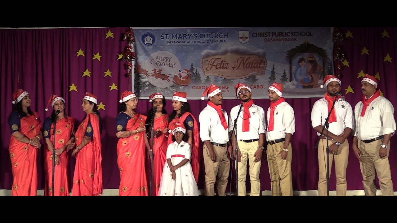 St. Mary's Church, Basavanagar - Kaggadasapura - Carol Singing Competition - St. Thomas Unit.