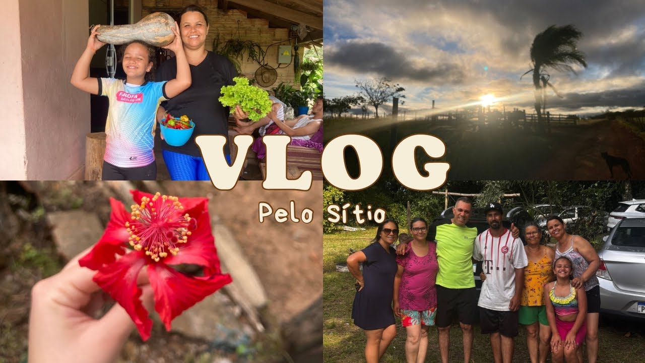 Vlog em Família | Sítio, Passeios e muitas risadas | Parte 1