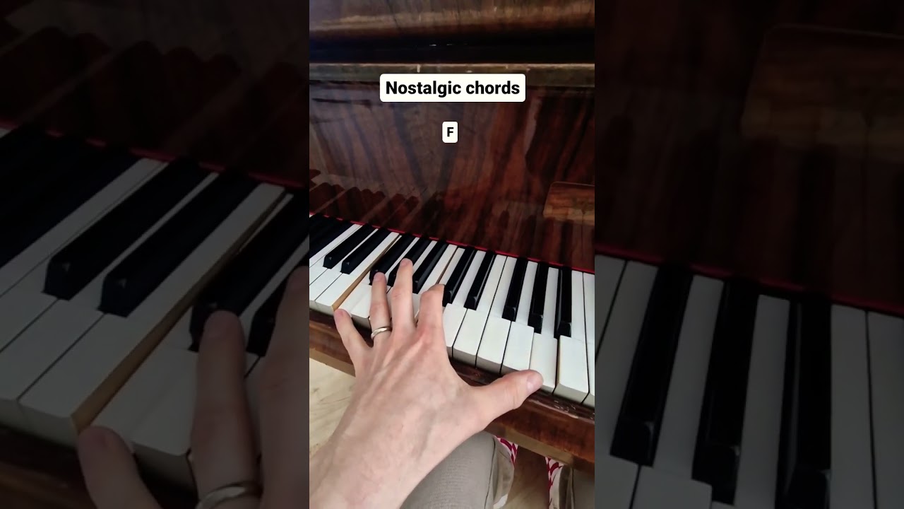4 Chords For Instant Nostalgia (Piano Tutorial)