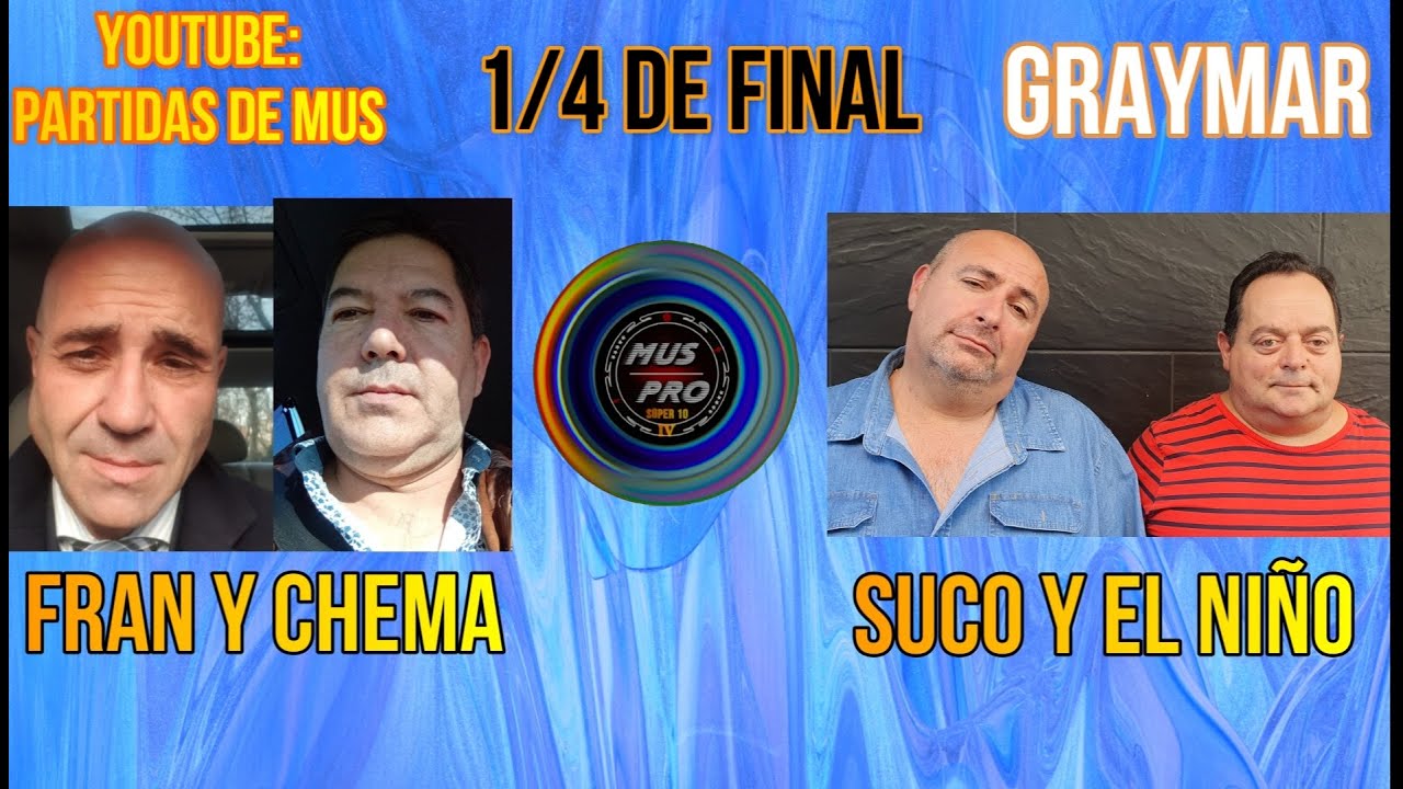 IV SÚPER 10. Ronda 1/4 De Final. Suco y El Niño vs Chema Rodríguez y Fran Rodríguez