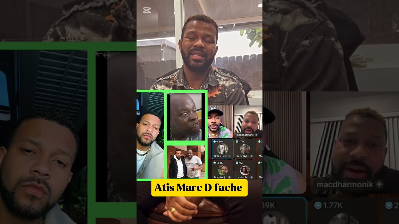 Atis Marc D fache e deside lanse iltimatòm bay moun ki site nom li mal sou rezo sosyo depi kèk Jou 