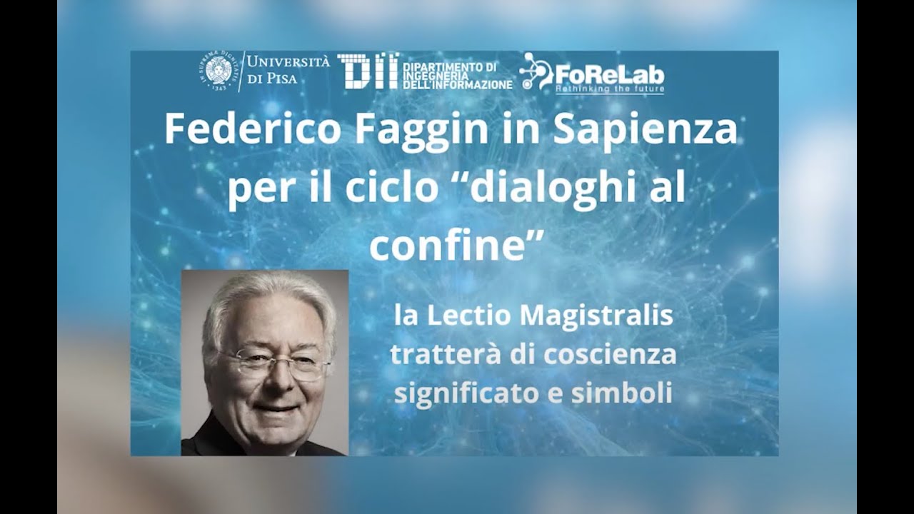 Federico Faggin in Sapienza Unipi per il ciclo 