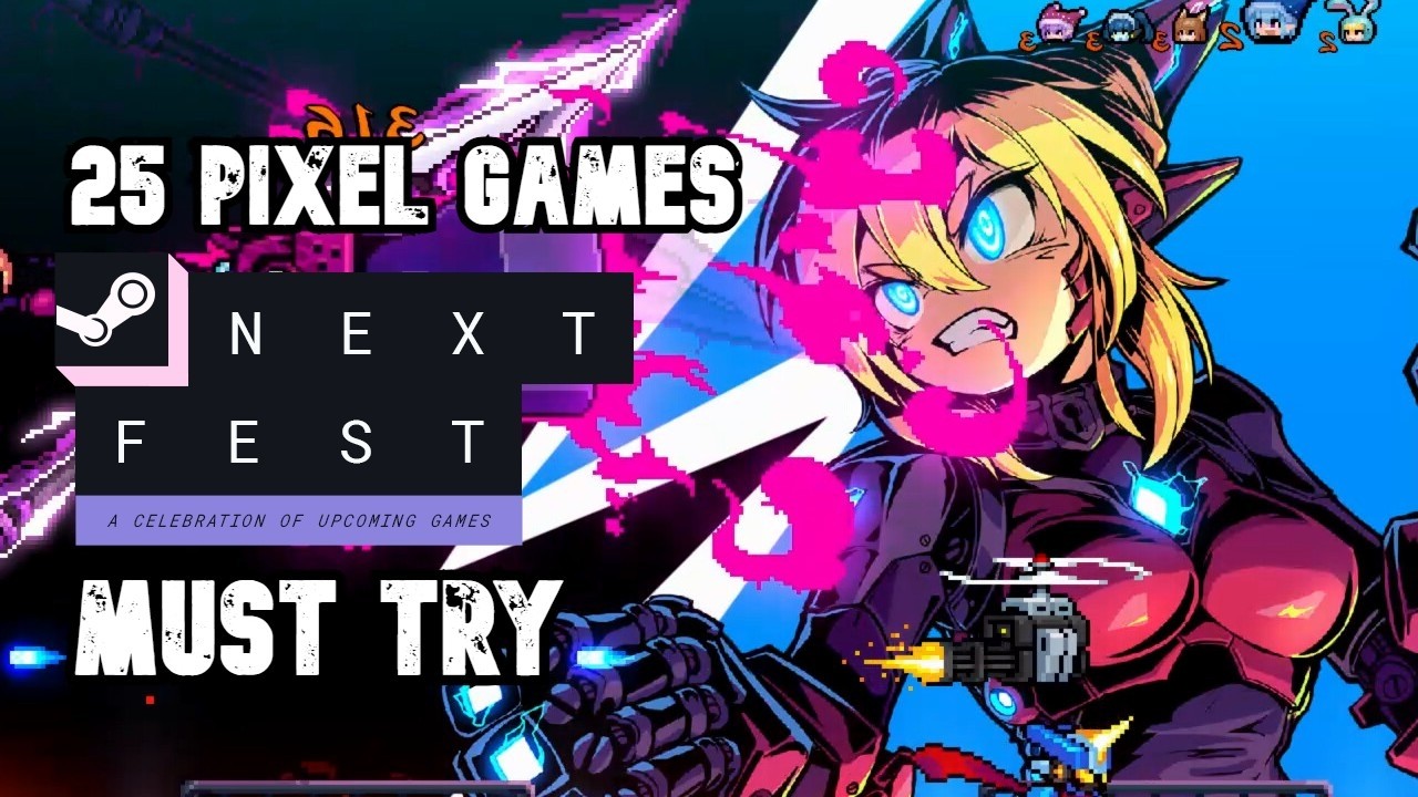 Top 25 Pixel Art Games You Should Try in Steam Next Fest February 2026