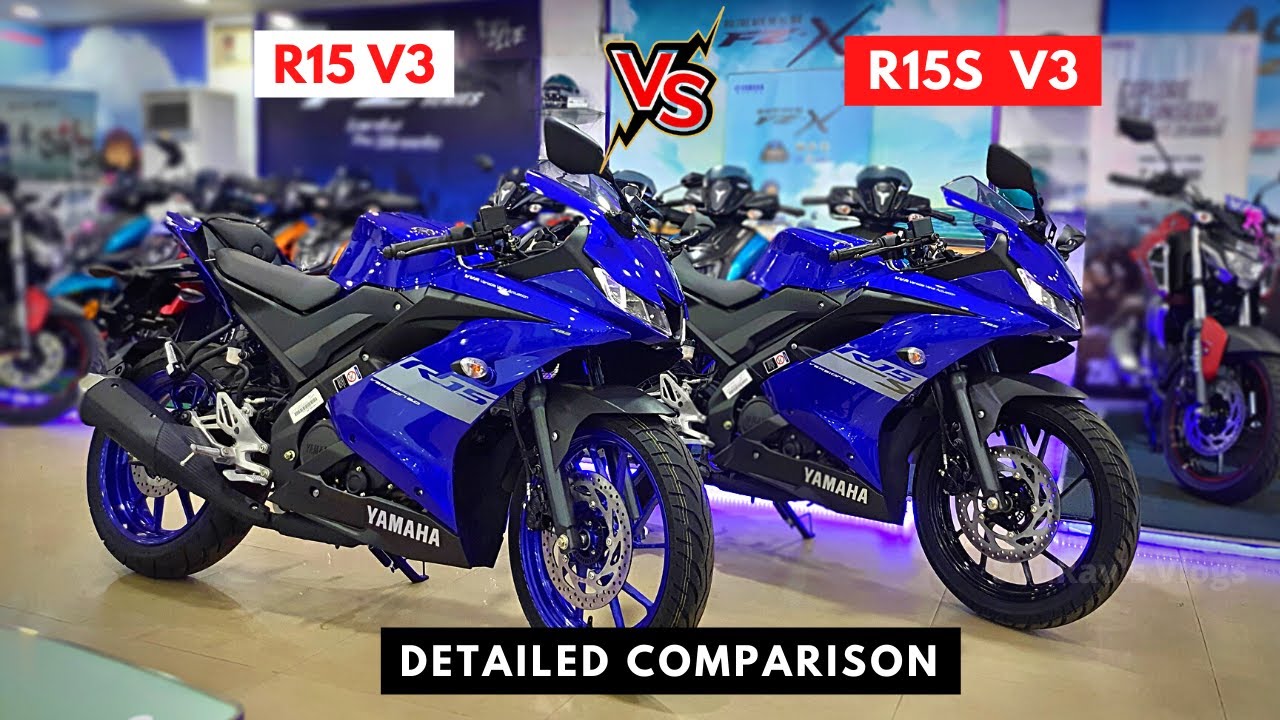 Yamaha R15s V3 VS R15 V3 I Detailed Comparison I R15
