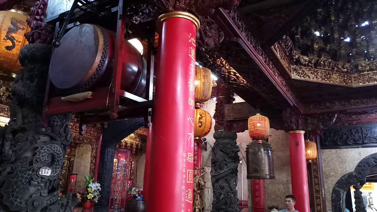花蓮 聖地慈惠堂總堂 敲鐘擂鼓