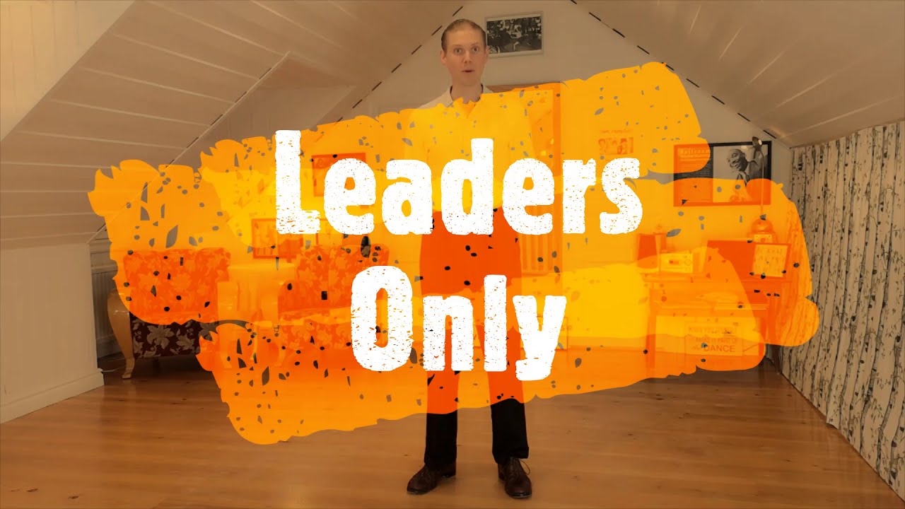 Lindy Hop LEADERS Only - preview 1