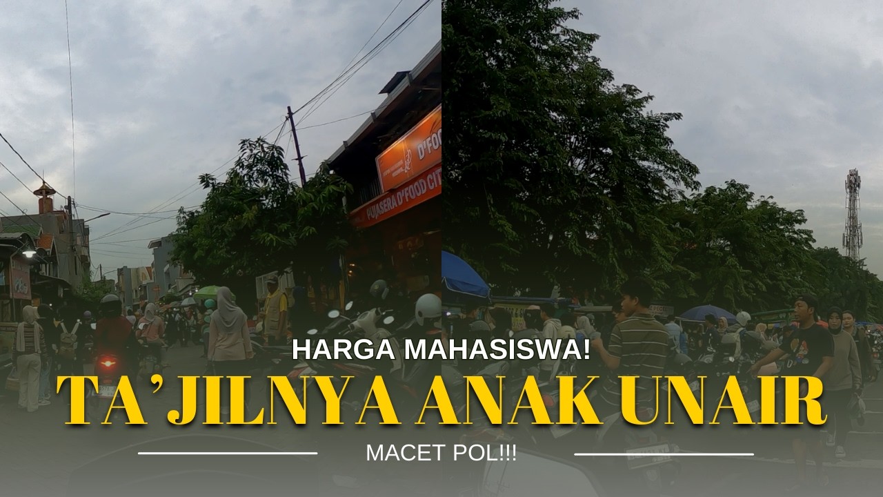 Gak Masuk Akal Murahnya! Berburu Takjil di Karang Menjangan & Gubeng Airlangga