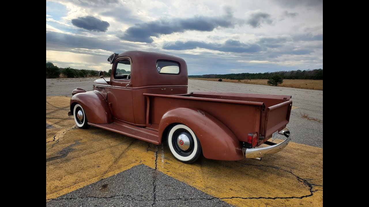 1946 Chevy Pickup For Sale~350~Auto~12 Bolt~Power Disc Brakes~Camaro Front Clip~Power Steering