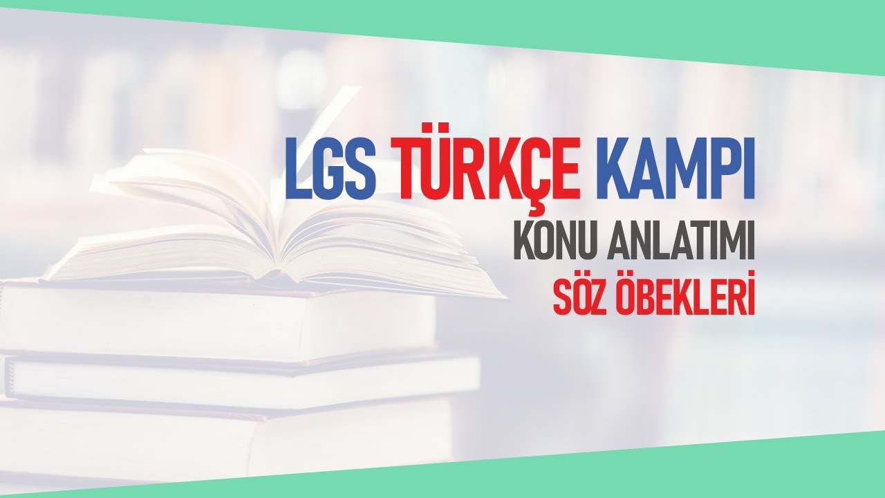 8.SINIF SÖZ ÖBEKLERİ