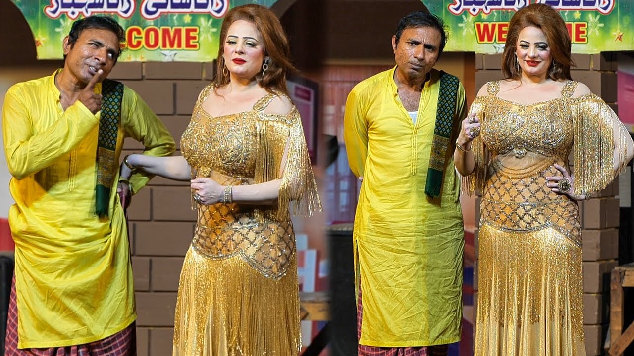 Afreen Pari With Rashid kamal & Asif Iqbal | New Best Comedy Punjabi Stage Drama Clip 2021