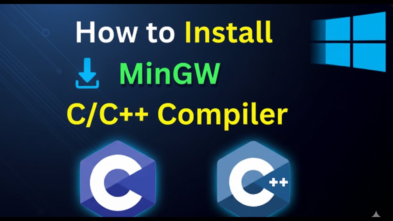 How to install MinGW w64 on Windows 11/10 [2025 ] | Compiler for C & C++ #coding #cprogramming #2025