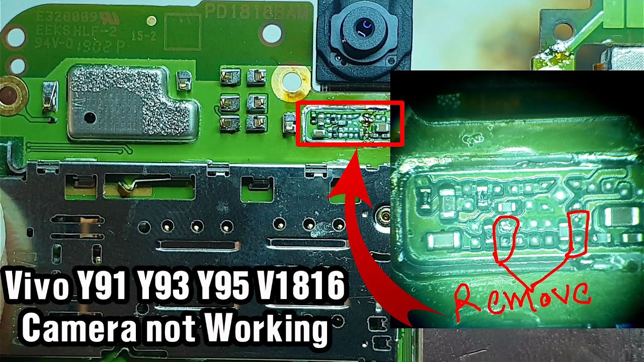 Vivo Y91 Y93 Y95 V1816 Camera not Working,y91 camera error Fix Done100%☑️