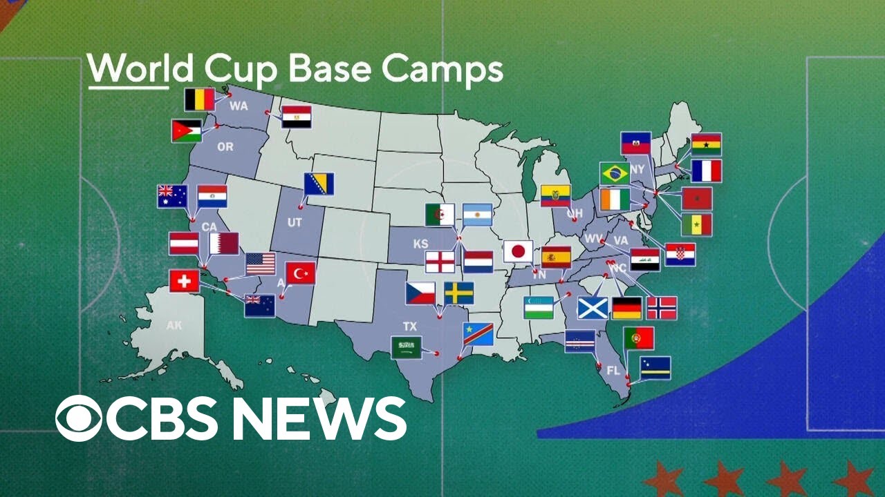 Inside the base camps for World Cup teams across the U.S.
