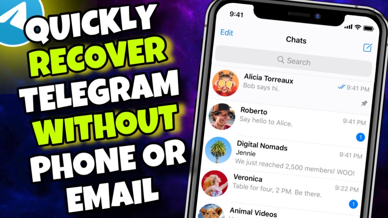 (EASY) How to Recover Telegram Account WITHOUT Phone Number or Email - 2026 Updated