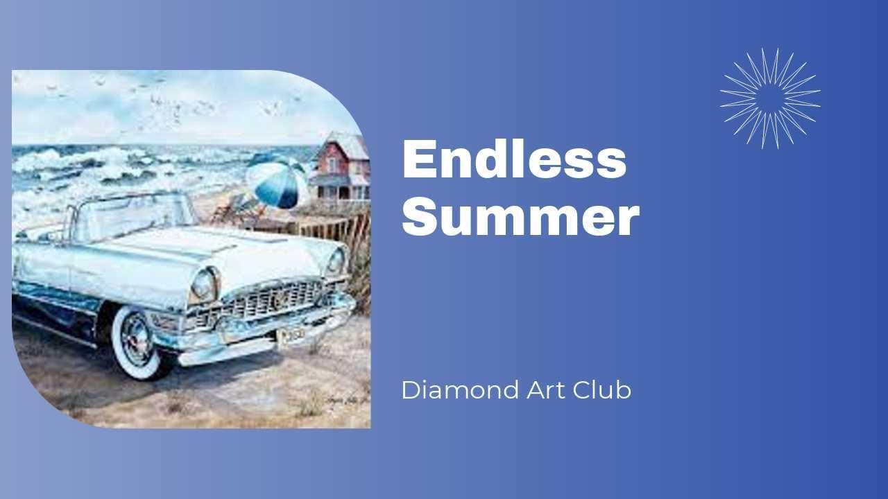 ENDLESS SUMMER FROM DIAMOND ART CLUB!!!
