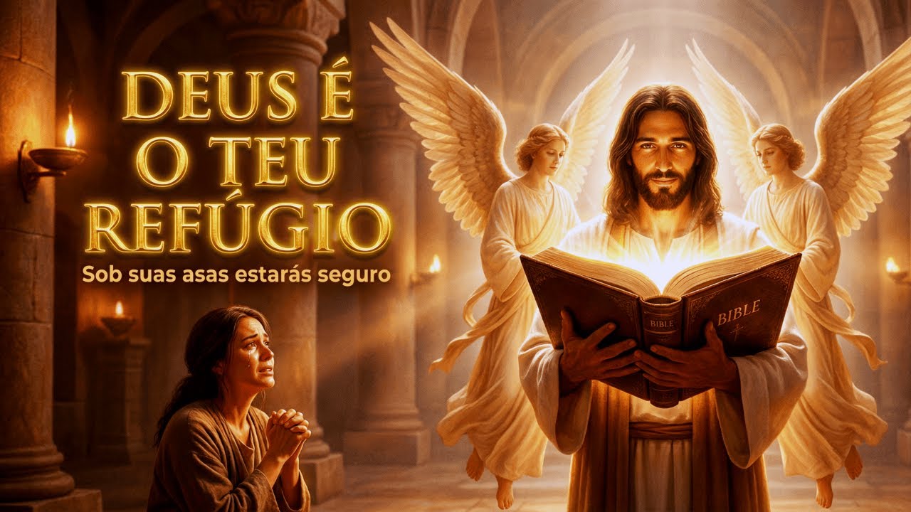 Oração Poderosa da Noite - Proteção Divina Enquanto Você Dorme | Salmo 91 🙏