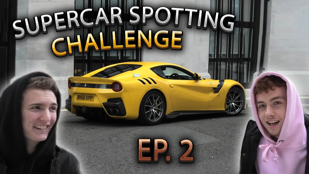 London SuperCar Spotting Challenge February Episode 2 Ft. @LKCars
