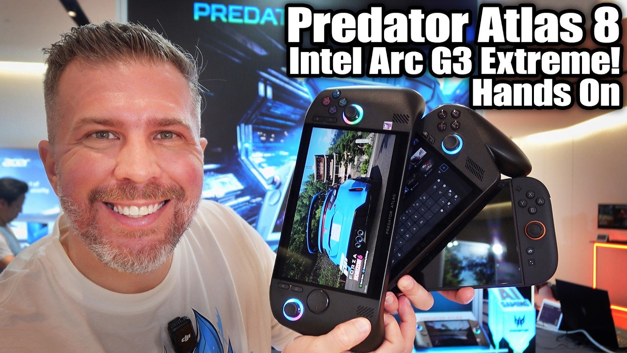 Predator Atlas 8 с Panther Lake Intel Arc G3 Extreme &mdash; лучший новый портативный ПК 2026 года?