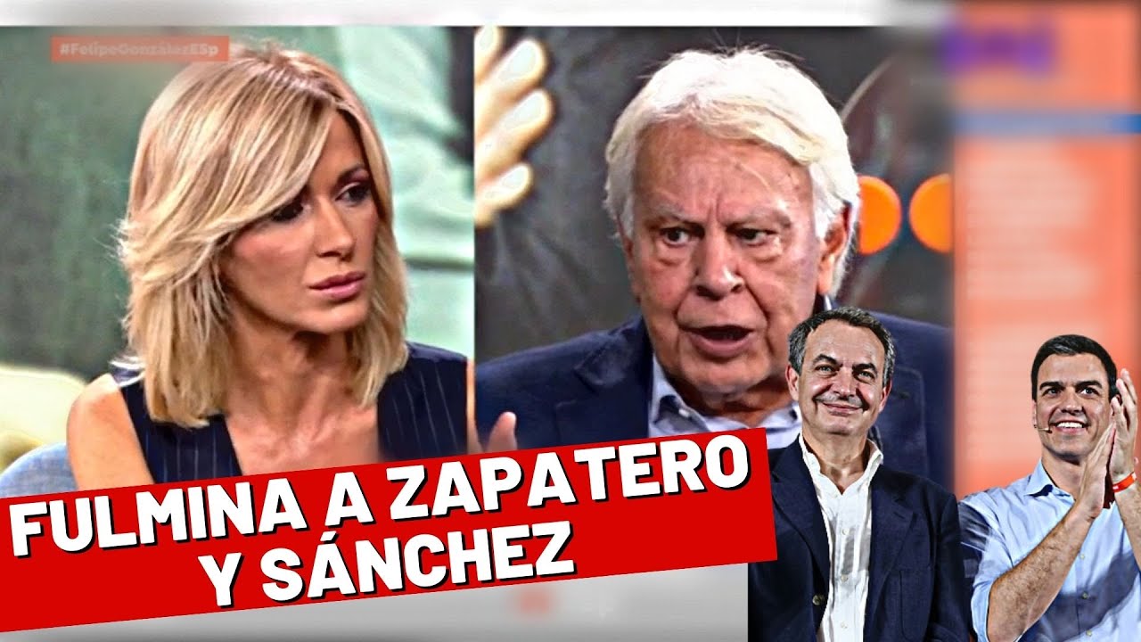 Felipe González despelleja a Zapatero y a Sánchez por querer colar una inexplicable amnistía