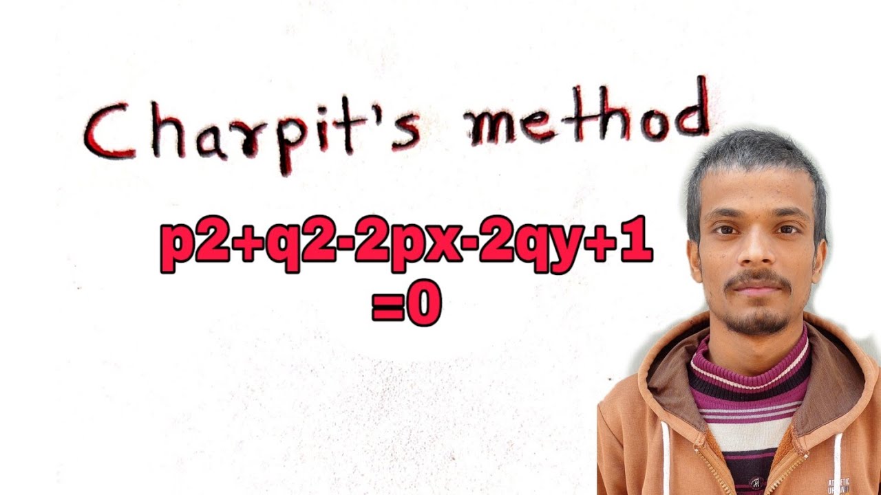 Solve p2+q2-2px-2qy+1=0 by charpit's method .p^2+q^2-2px-2py+1=0