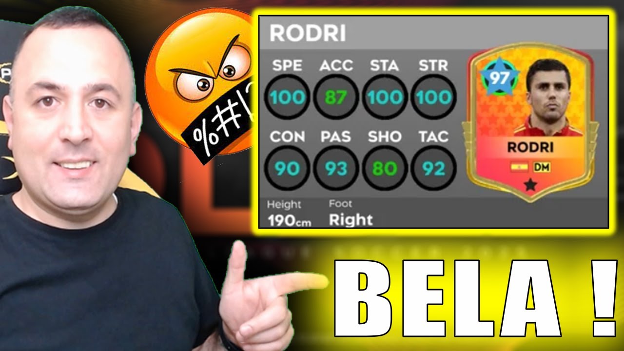 DLS 25 DE 2. KEZ 96 LIK RODRI 97 OLUR MU DENİYORUZ ! -  DREAM LEAGUE SOCCER 2025