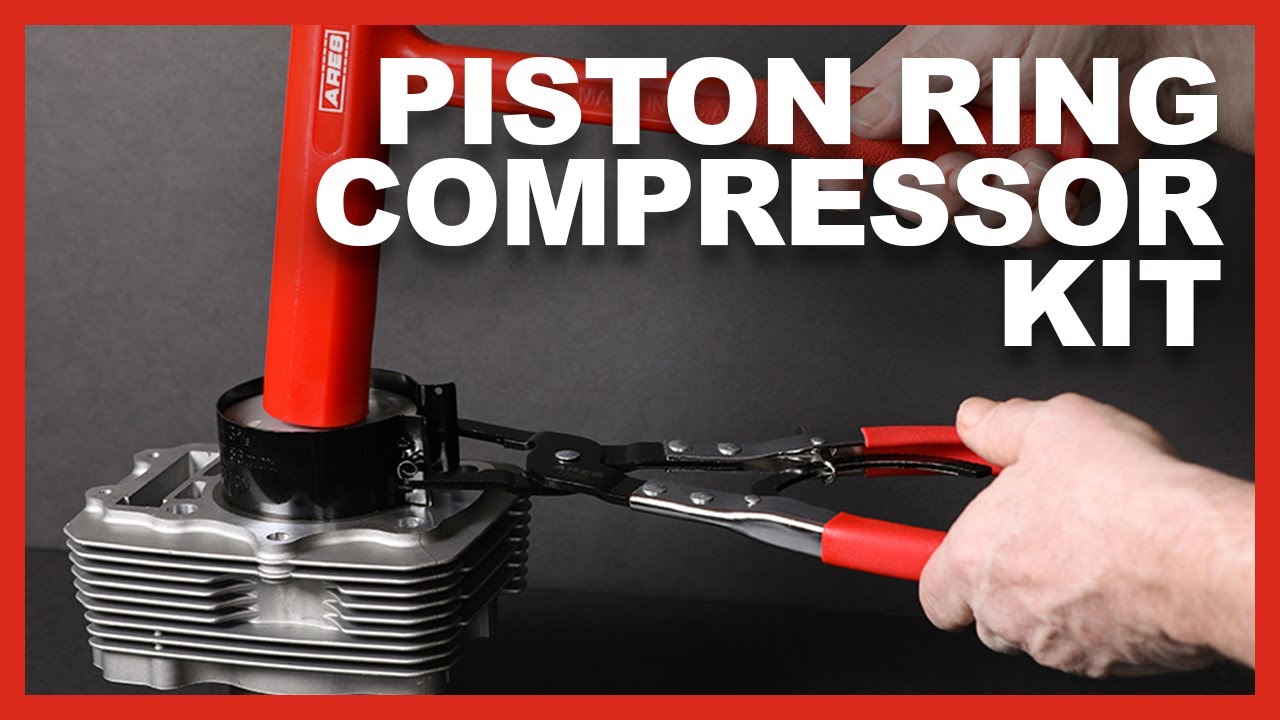 ARES Tool ⚙️ 15092 Piston Ring Compressor Kit featuring heavy duty ratcheting compression pliers