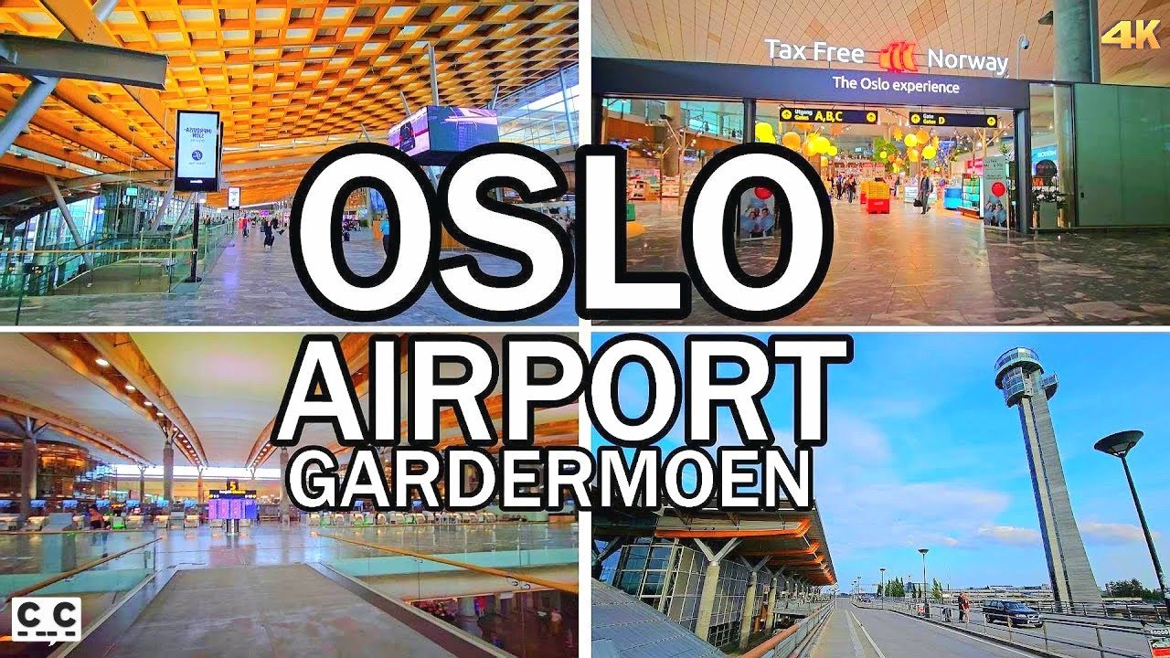 OSLO AIRPORT - GARDERMOEN NORWAY 2025 4K