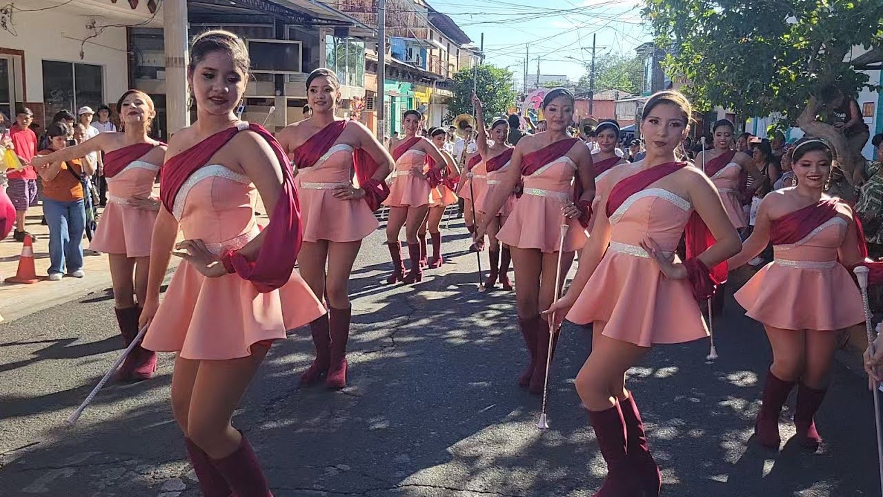 Grandiosa presentación de I. N. THOMAS JEFFERSON ✨ Desfile del Correo de Sonsonate 💃