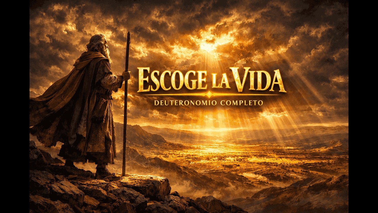 DEUTERONOMIO COMPLETO 📖 | Audiolibro Bíblico Poderoso | Escoge la Vida