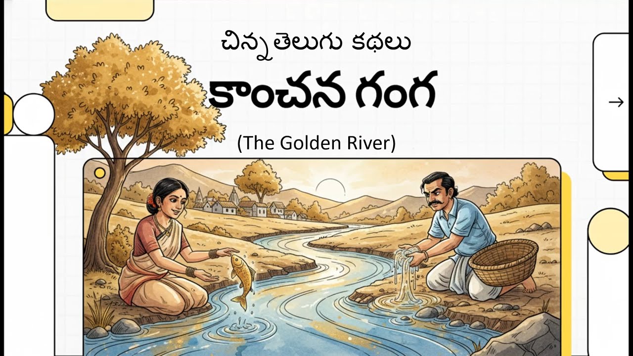 కాంచన గంగ (The Golden River) | తెలుగు కథలు | చందమామ కథలు | Telugu Stories | Chandamama