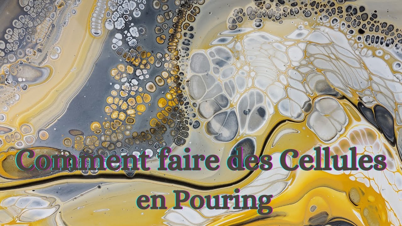 Comment faire de belles cellules en pouring, Flip Cup #fairedescellulespouring  N°167