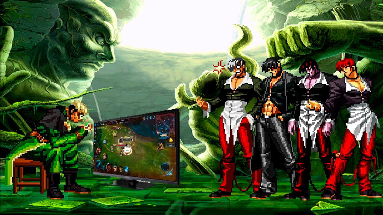 [KOF Mugen] WatchTV Goenitz vs Iori Yagami Team
