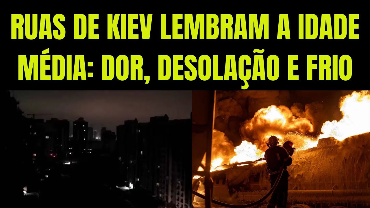 KIEV EM CHOQUE: ATAQUE RUSSO COM MÍSSEIS HIPERSÔNICOS DEVASTA A CAPITAL