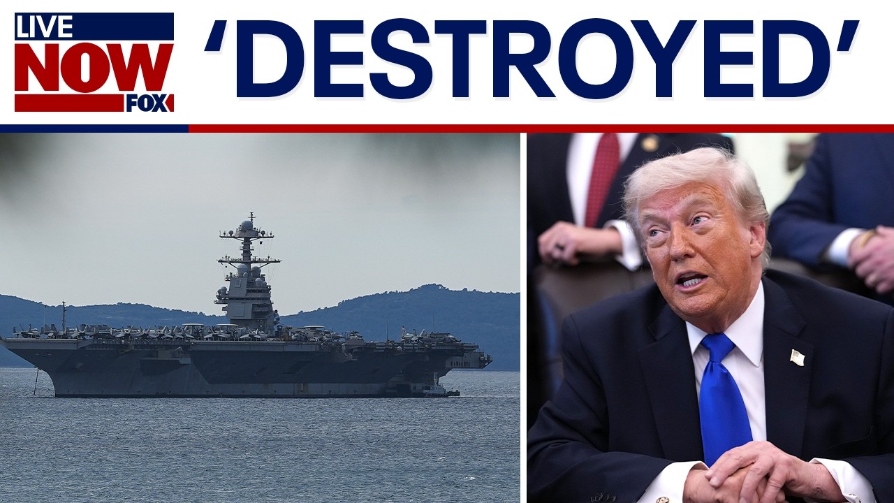 Trump says ceasefire in effect as US & Iran trade strikes