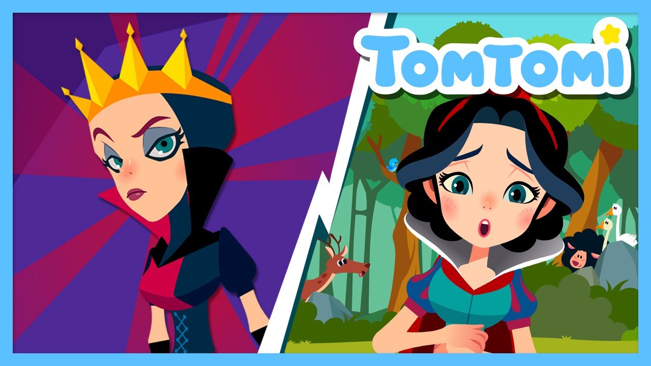 Let's Read Fairy Tales with Snow White!🍎 | Fairy Tales📖 | Bedtime Stories for Kids | TOMTOMI