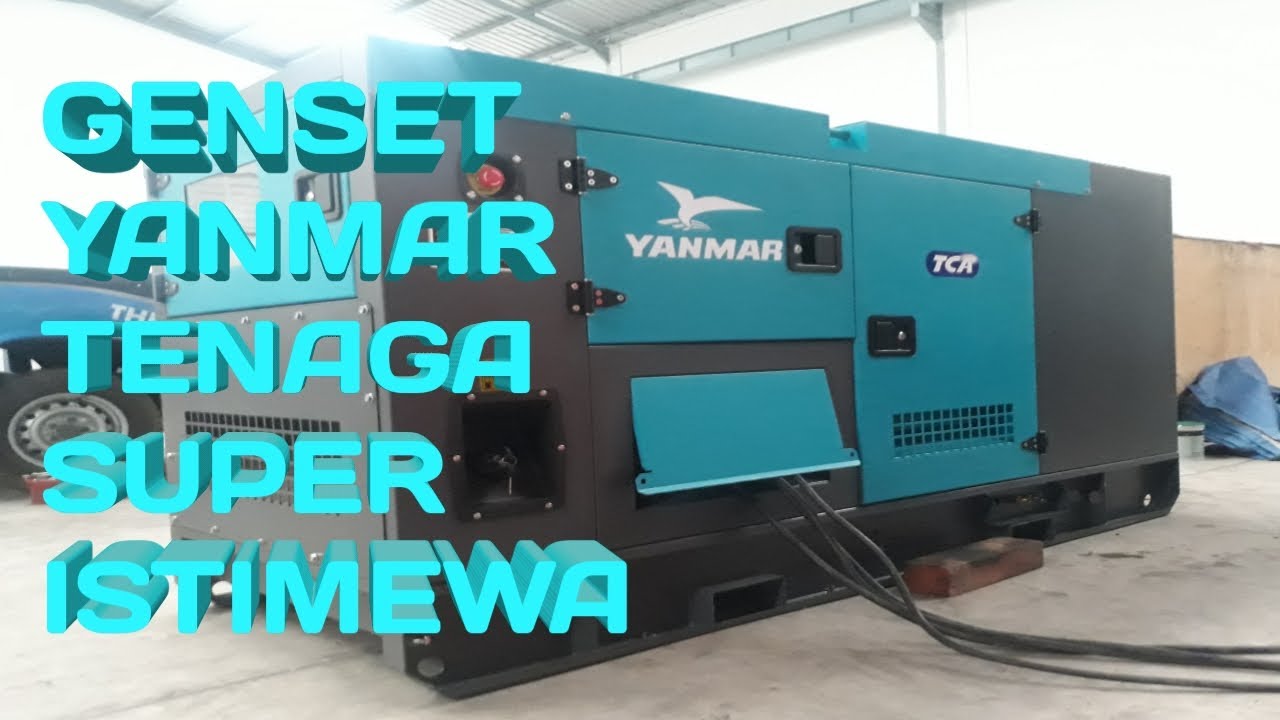 YANMAR SUPER SILENT dinamo STAMFORD 35 KVA 28 KW