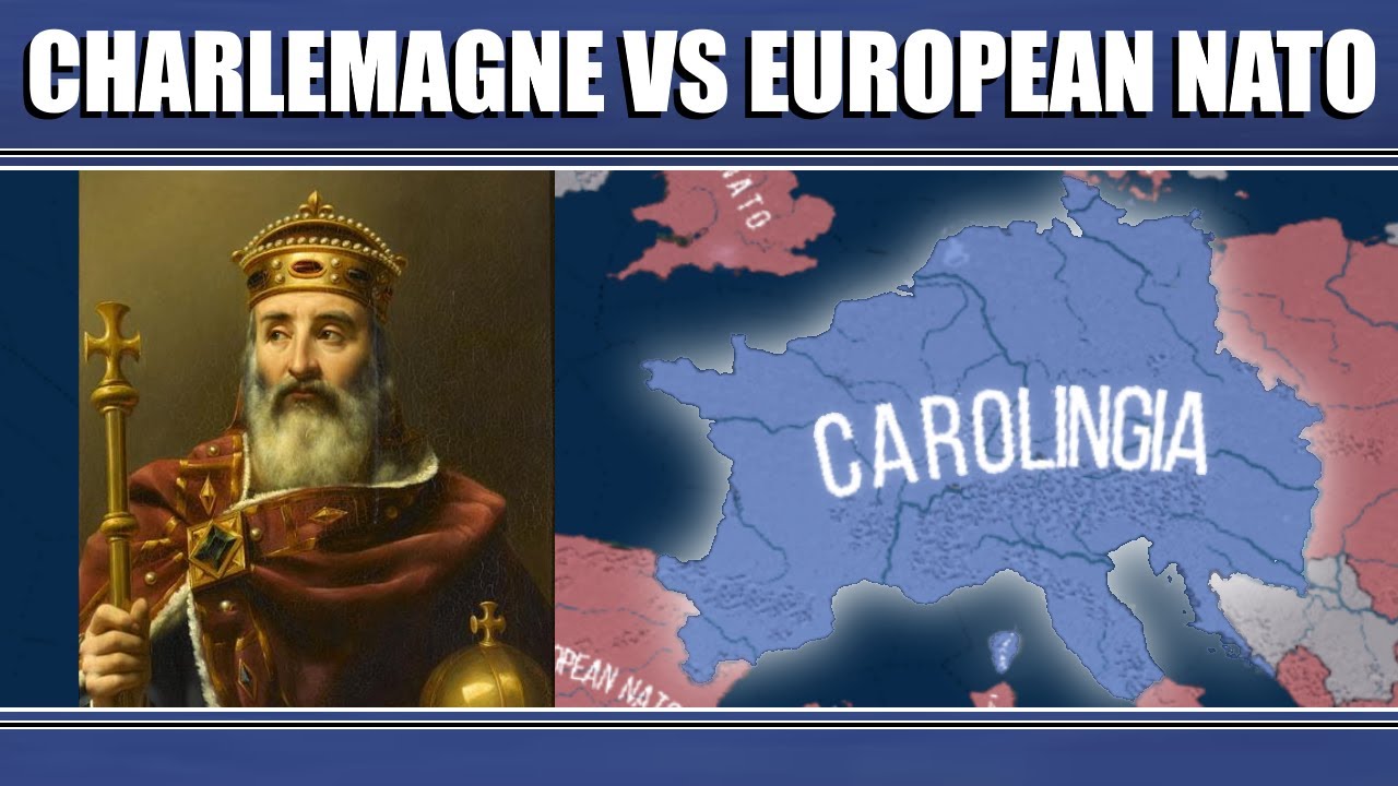 Charlemagne vs European NATO Members | Hoi4 Timelapse - Millennium Dawn Modern Day