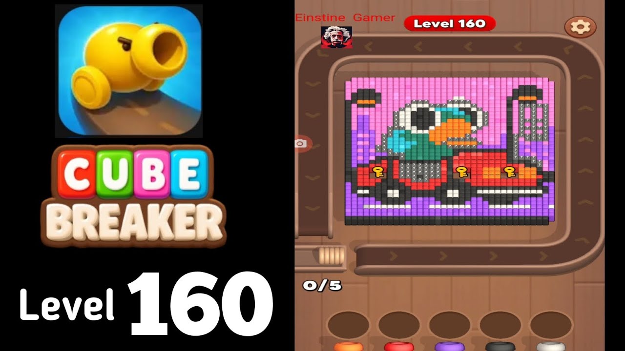 Cube Breaker level 160 Guide Walkthrough Solution