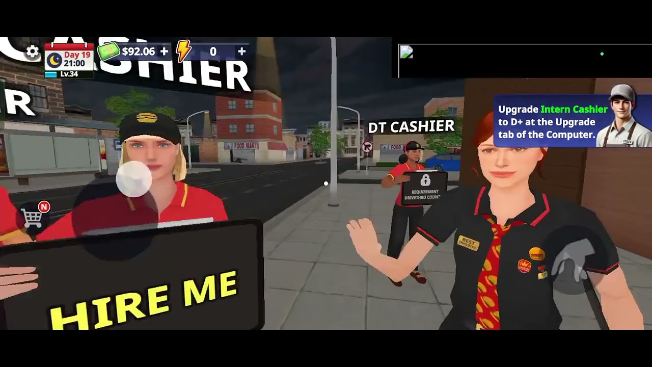 Playing burger simulator game part 9