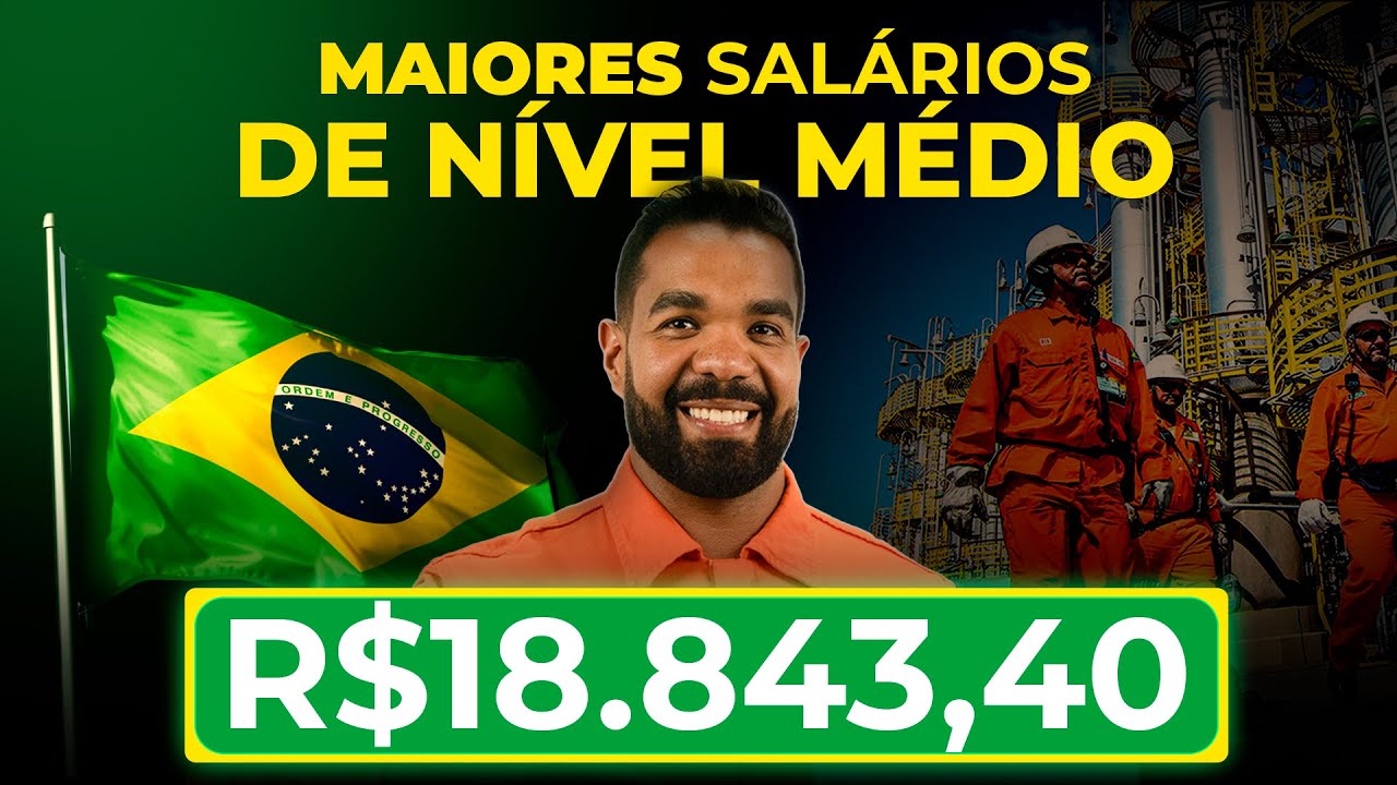 MAIORES SAL&Aacute;RIOS DE N&Iacute;VEL M&Eacute;DIO DO BRASIL - CONCURSO TRANSPETRO/PETROBRAS