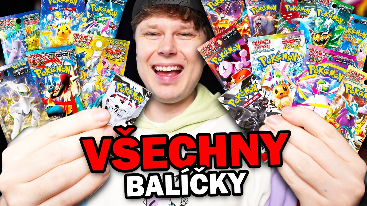 Koupil jsem VŠECHNY POKÉMON SETY, co se dají teď koupit (a otevřel jsem je)